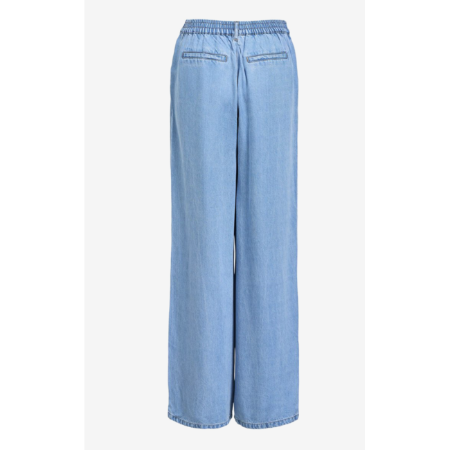 Object Wijde pantalon lichtblauw