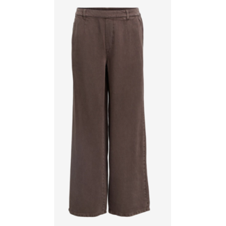 Object Wijde pantalon bruin