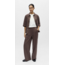 Object Wijde pantalon bruin