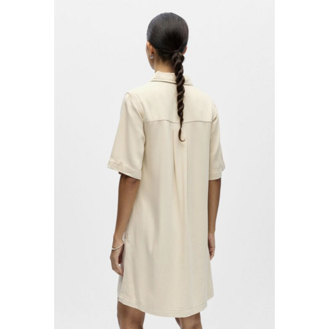 Object jeansjurk met knoopjes