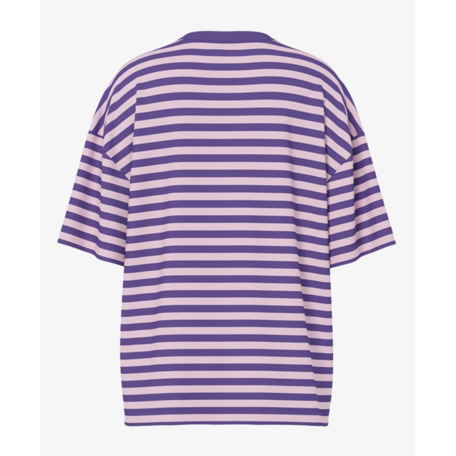 Oversize t-shirt gestreept