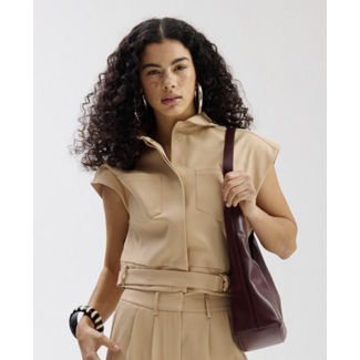Harper&Yve Gilet met riem