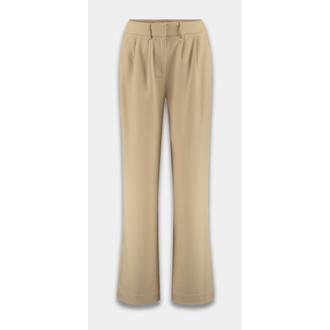 Pantalon met plooien