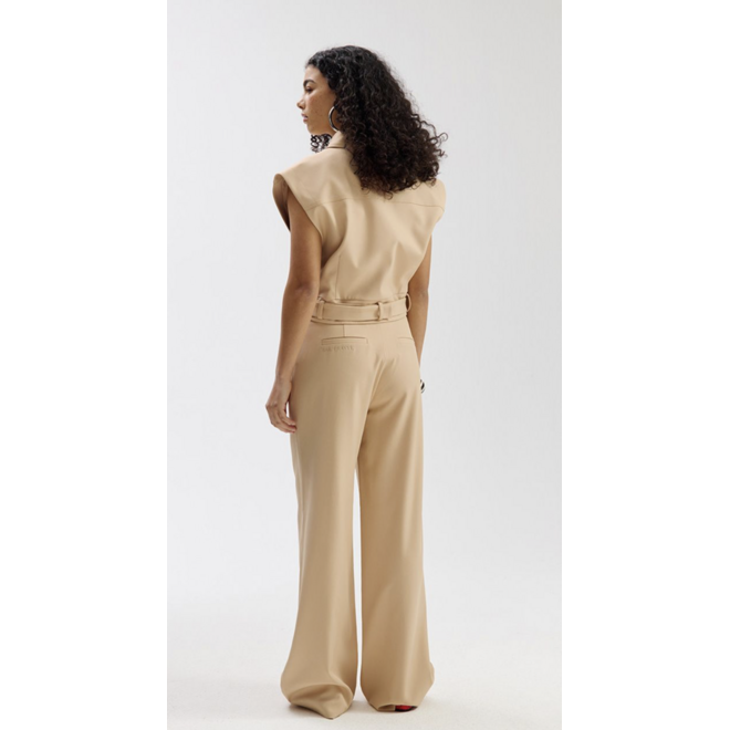 Pantalon met plooien