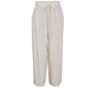 Wijde linnen broek