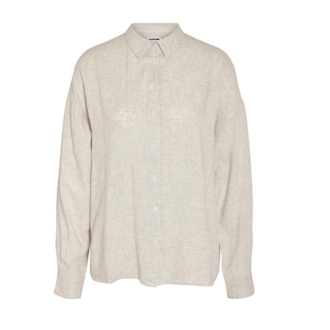 Luchtige linnenblouse