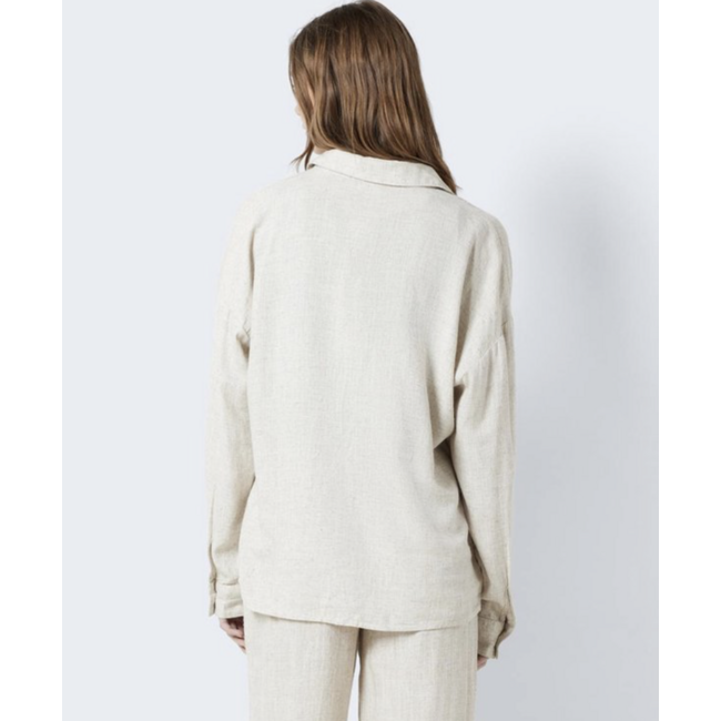 Noisy may Luchtige linnenblouse