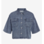 Noisy may jeansblouse korte mouwen