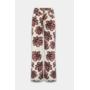 Broek met bloemprint