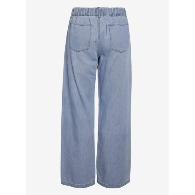 jeans met koordsluiting