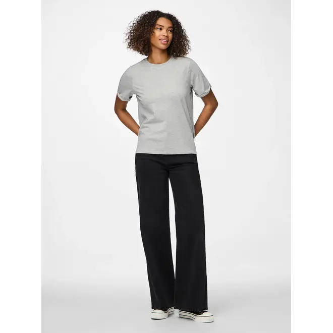 basic top light grey melange