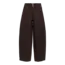 Object super barrel jeans donkerbruin