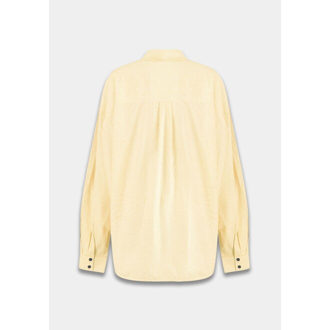 gestreepte blouse geel