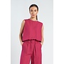 Holly top, fuchsia
