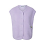 teddy vest lila