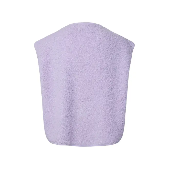 teddy vest lila