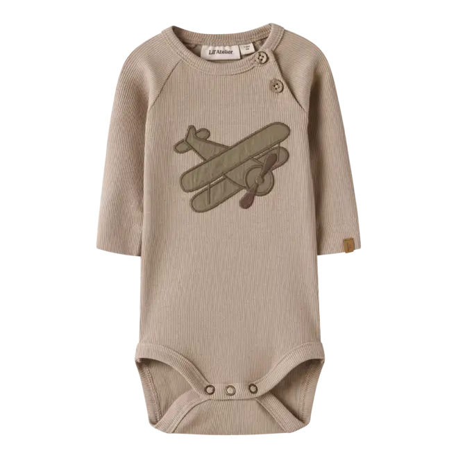 romper met geborduurde opdruk