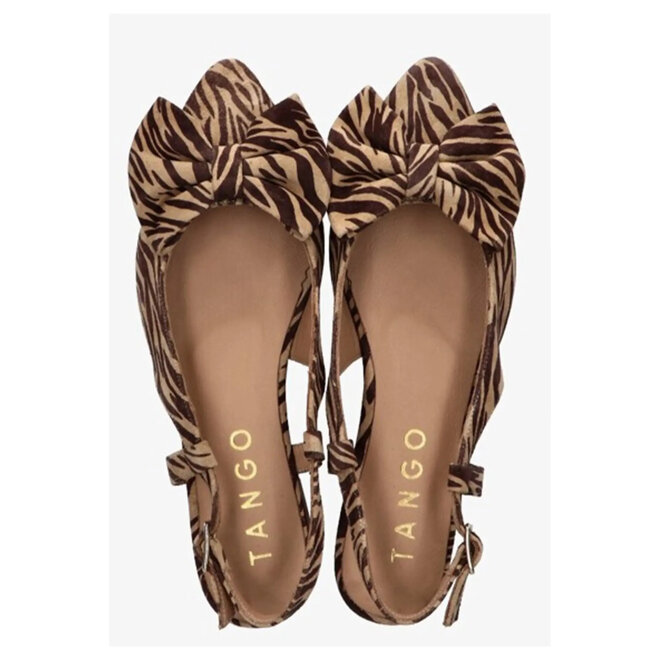 slingbacks met print