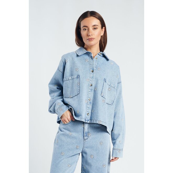 carrie jacket, light blue