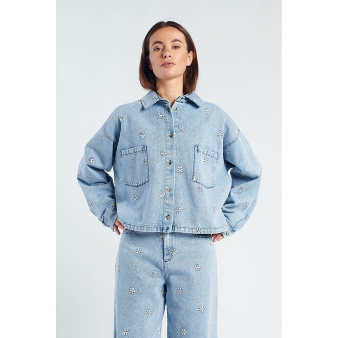 carrie jacket, light blue