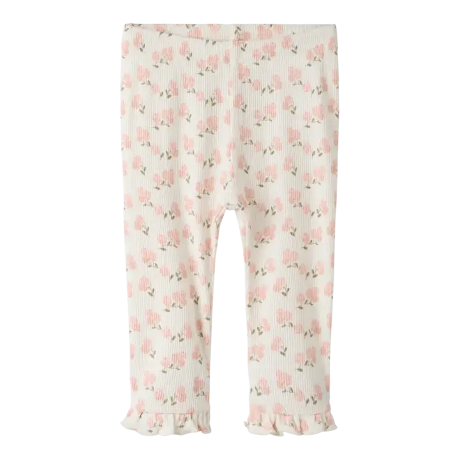 Leggings Neonata NAME IT NBFRACHEL NIS | Modello Slim | Colore Coconut Milk | Per Bambine