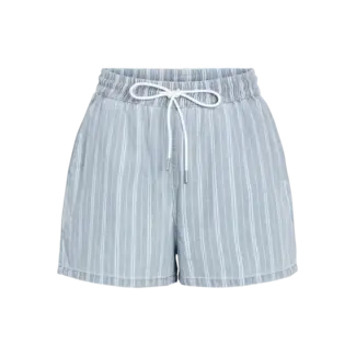 Noisy may denim shorts met elastische band