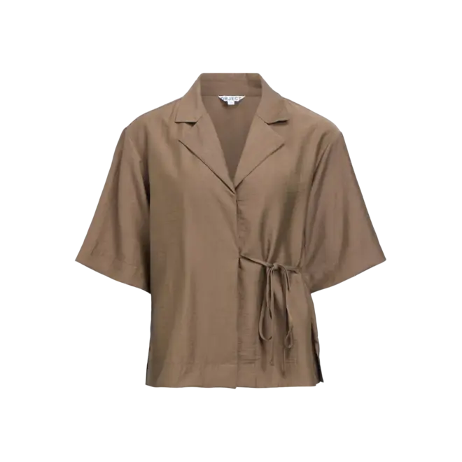 blouse met strikdetail