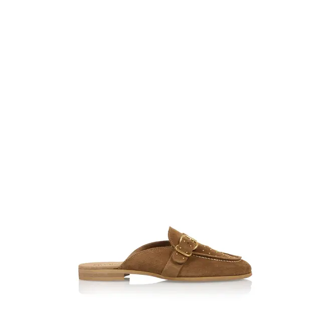 instapper suede cognac