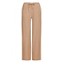 linnenmix pantalon met koord