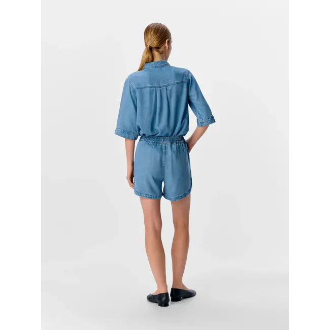 Object shorts zachte denimlook
