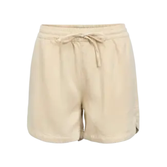 Object shorts beige zachte denimstof