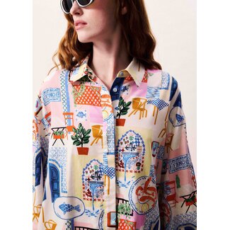FRNCH blouse met print