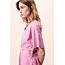 FRNCH jurk met cut-out violine