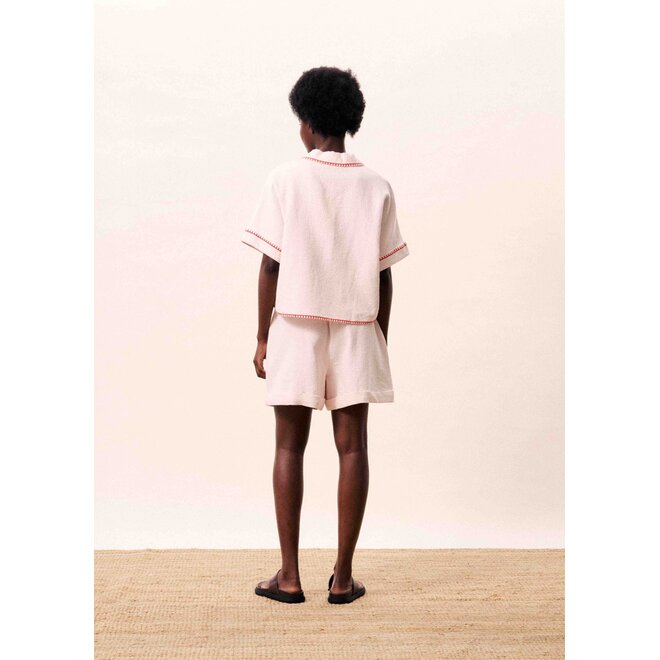 shorts in mousseline