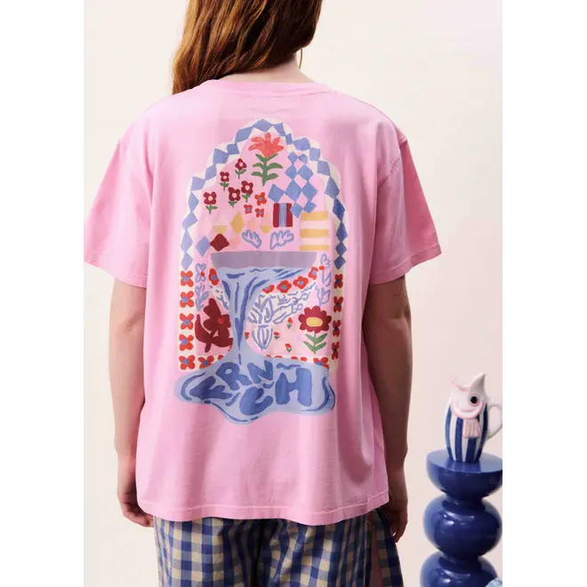 t-shirt met backprint