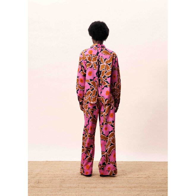 pantalon met bloemenprint