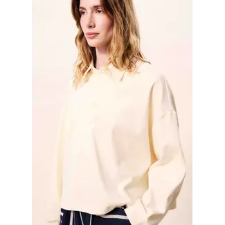 FRNCH polo sweater creme