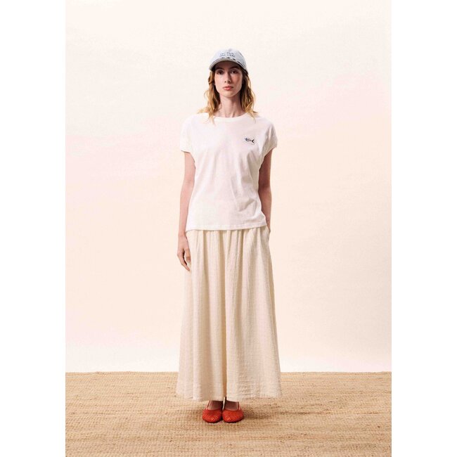 FRNCH t-shirt met borduursel
