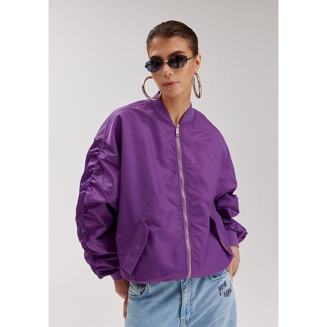 janna jacket violet