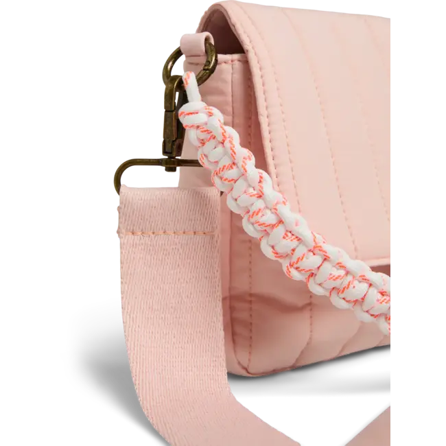 PIECES cross body bag pale pink