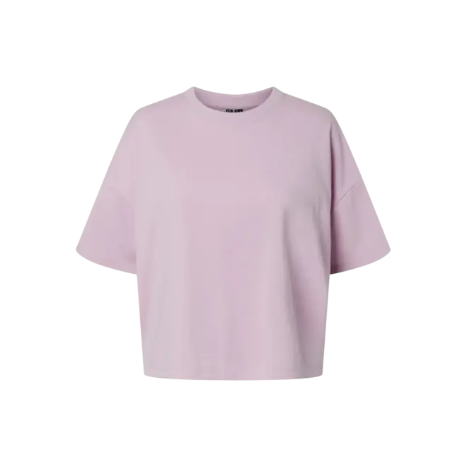 loose fit t-shirt lila