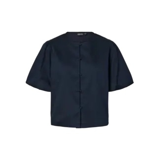 PIECES blouse met knoopjes