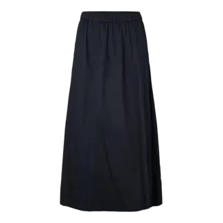 PIECES maxi skirt donkerblauw