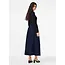 PIECES maxi skirt donkerblauw