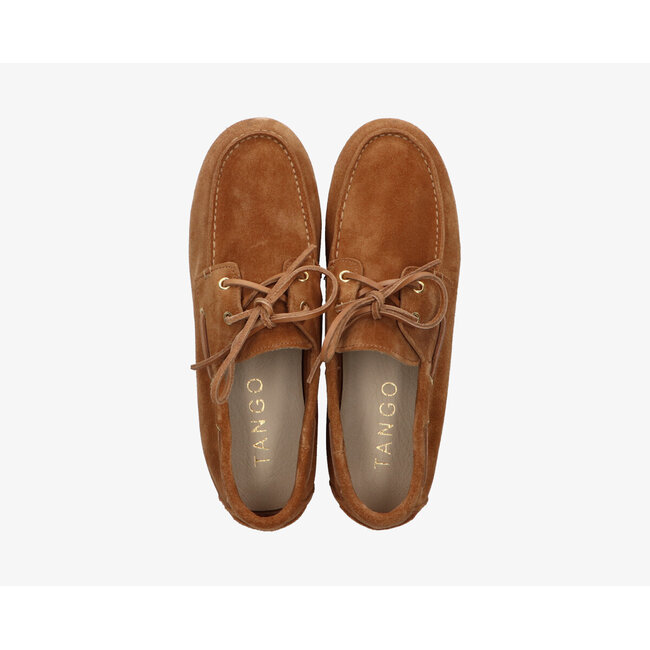 Tango instappers camel suede