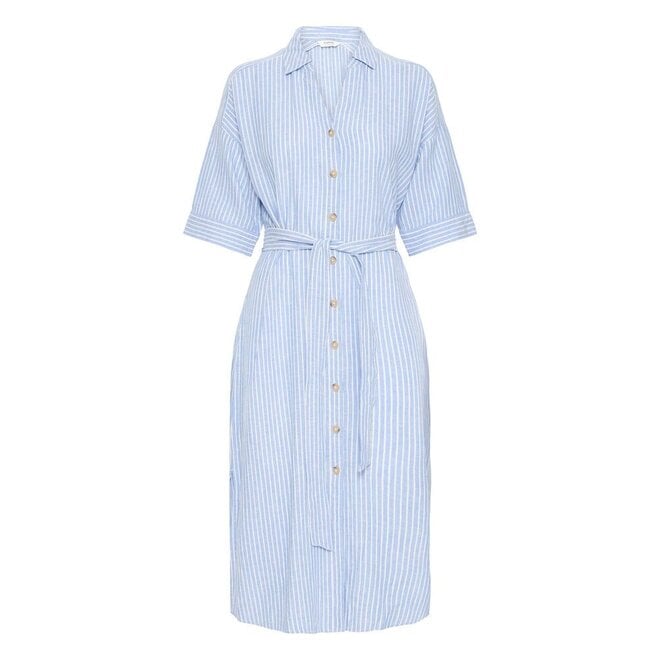 blouse dress met ceintuur