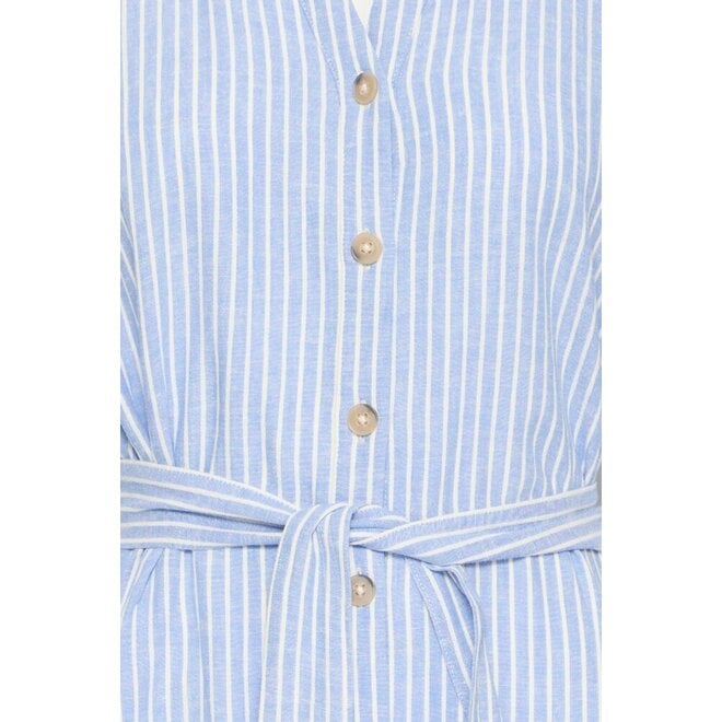 blouse dress met ceintuur