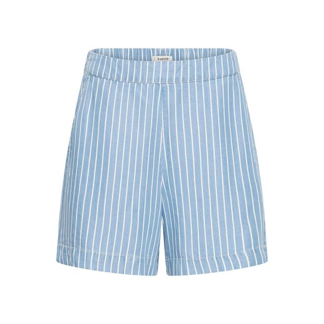 shorts lyocell met strepen