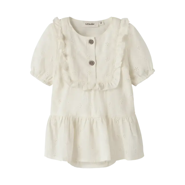 Lil' Atelier romperjurkje off white