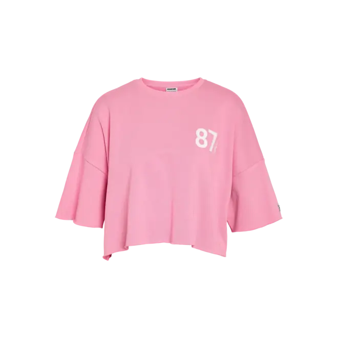 oversized sweat shirt light pink